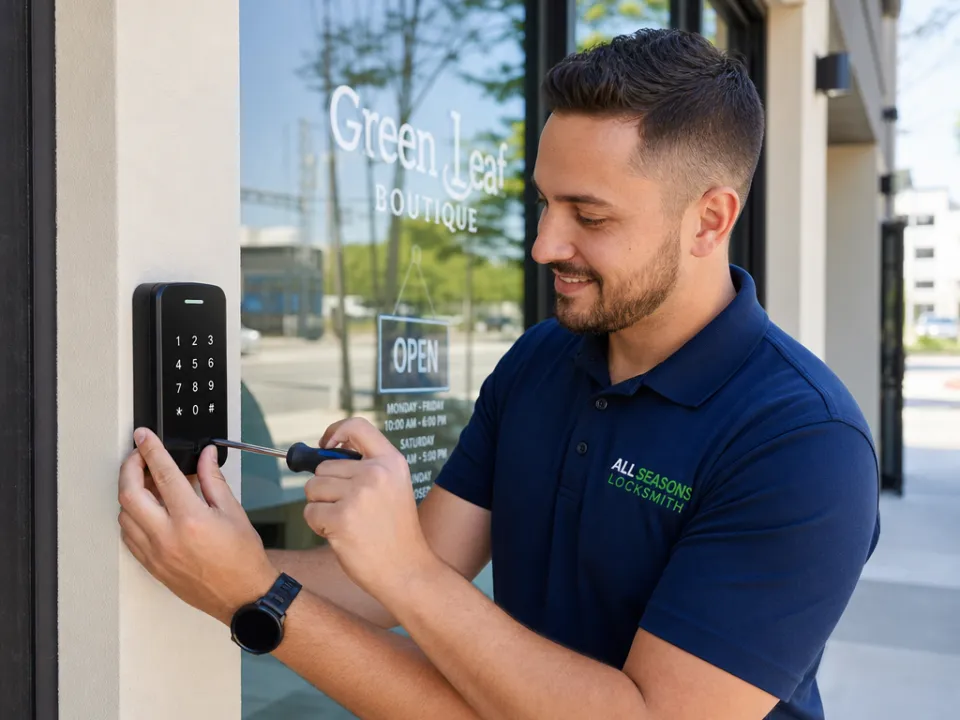 Commercial locksmith — master key and access control for businesses