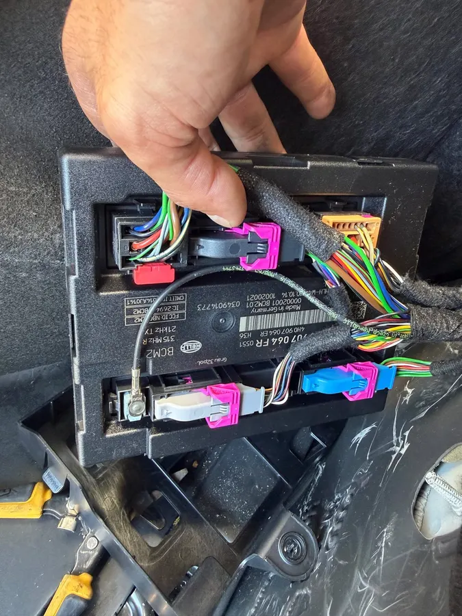 Body control module disconnected